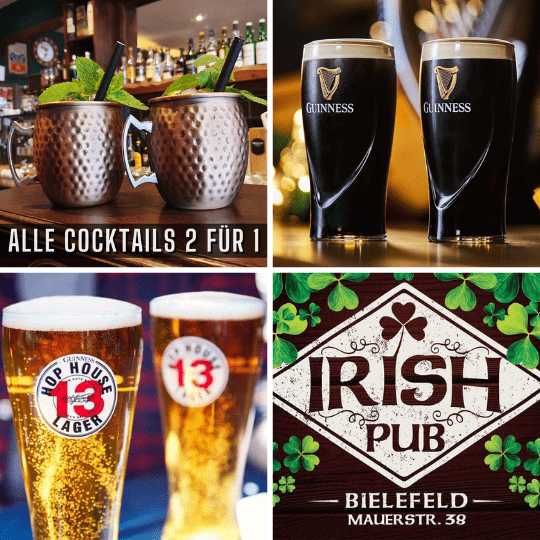 irish pub bielefeld wochenende